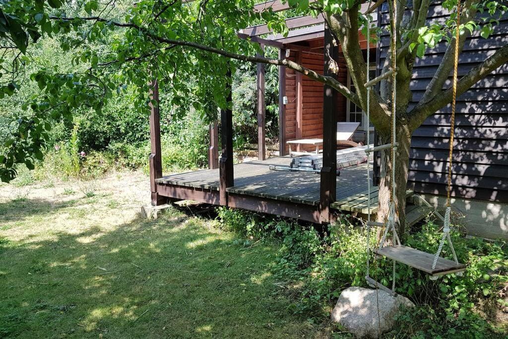Ferienwohnung In Peetzig Am See Angermunde Exteriör bild